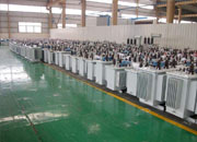 衡阳油浸式变压器成品车间